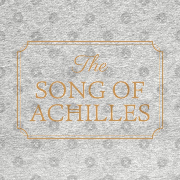 Song of Achilles Book Novel Illustration by heyvisuals